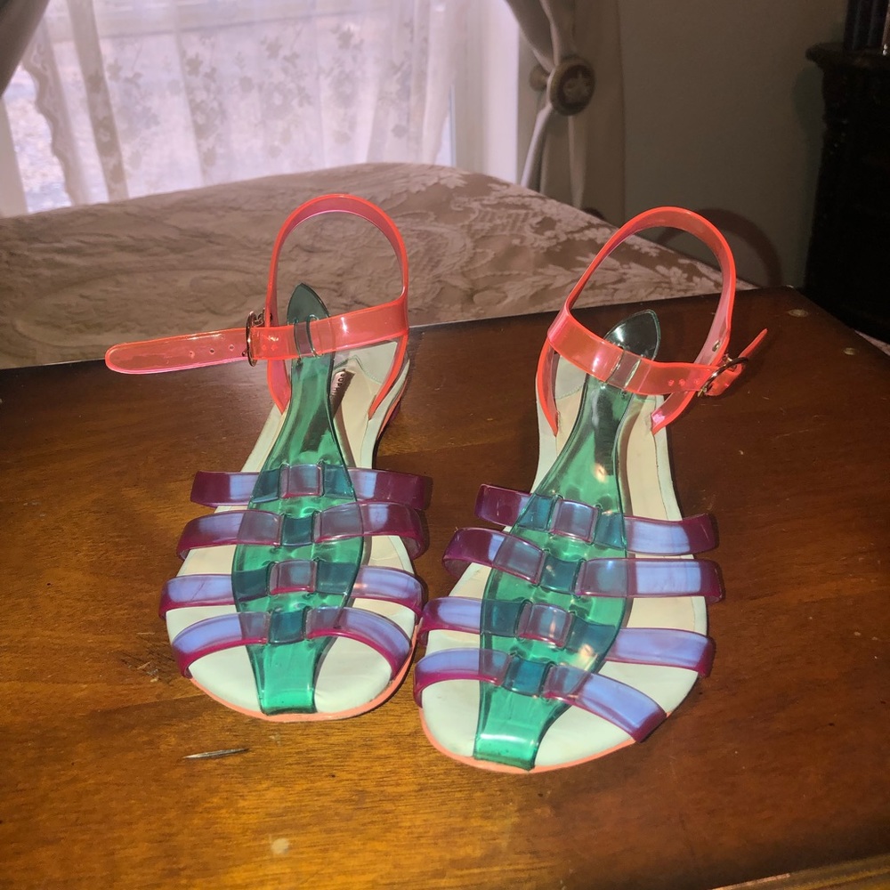 Sophia Webster Violetta jelly sandals size 38.5